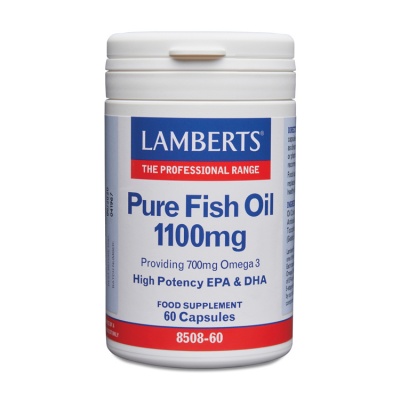 Lamberts Pure Fish Oil 1100mg 60 caps